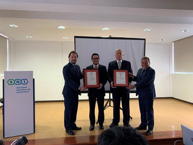 Entrega de Certificados ISO 22301 e ISO 27001 a la empresa Thomas Greg & Sons de Perú S.A.